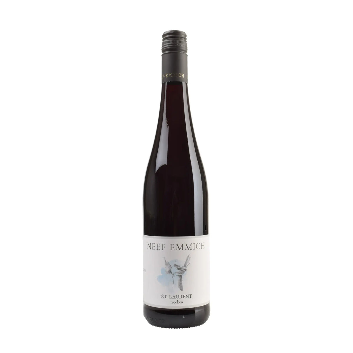 St. Laurent Rheinhessen QbA 2023 Rotwein von Weingut Neef-Emmich - erhältlich bei WINECOM