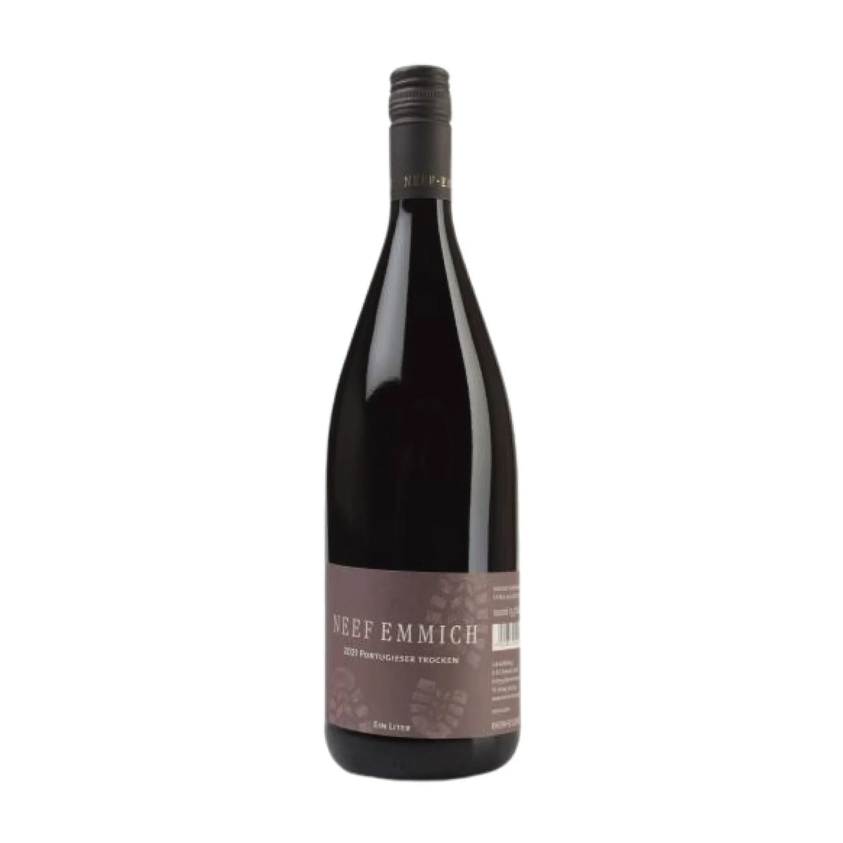Weingut Neef-Emmich - 2021 Portugieser trocken Rheinhessen QbA 1.0L, Rotwein aus der Region Rheinhessen, Deutschland