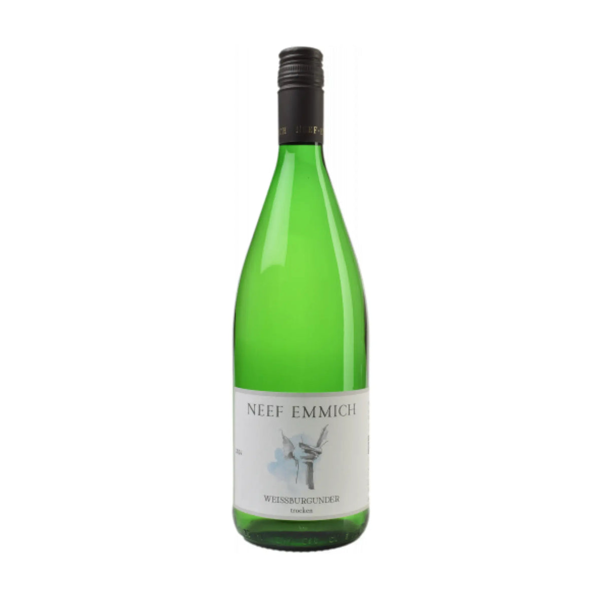 Weissburgunder trocken 1,0 L Rheinhessen QbA 2024 Weißwein von Weingut Neef-Emmich - erhältlich bei WINECOM