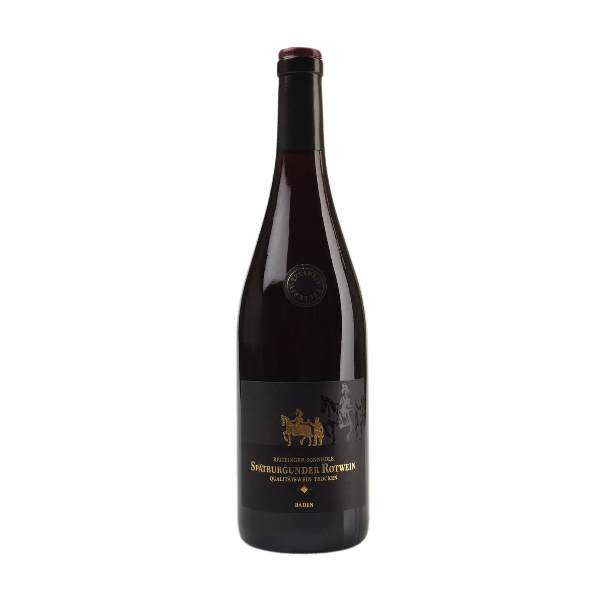 Spätburgunder Sonnhole Exclusiv Baden QbA 2019 Rotwein von WG Britzingen - erhältlich bei WINECOM