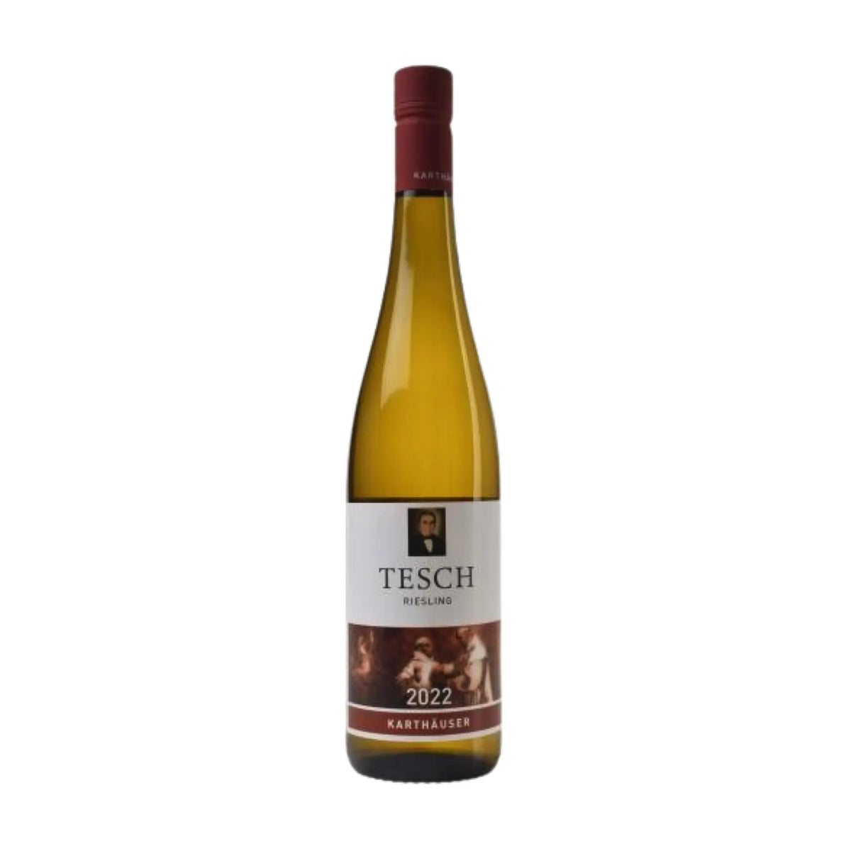 Weingut Tesch - 2022 Riesling Karthäuser trocken Nahe, Weißwein aus der Region Nahe, Deutschland