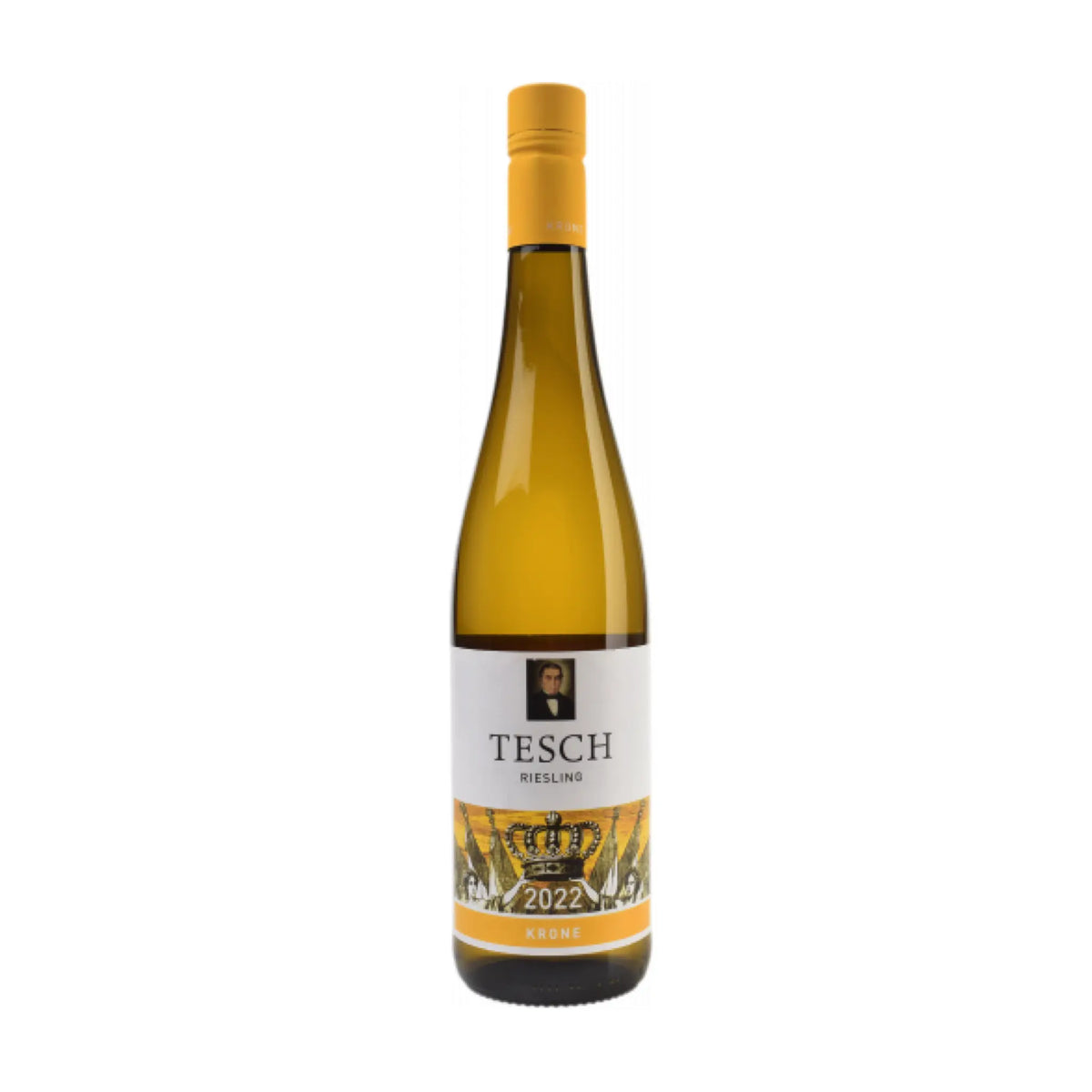 Riesling Krone trocken Nahe 2022 Weißwein von Weingut Tesch - erhältlich bei WINECOM