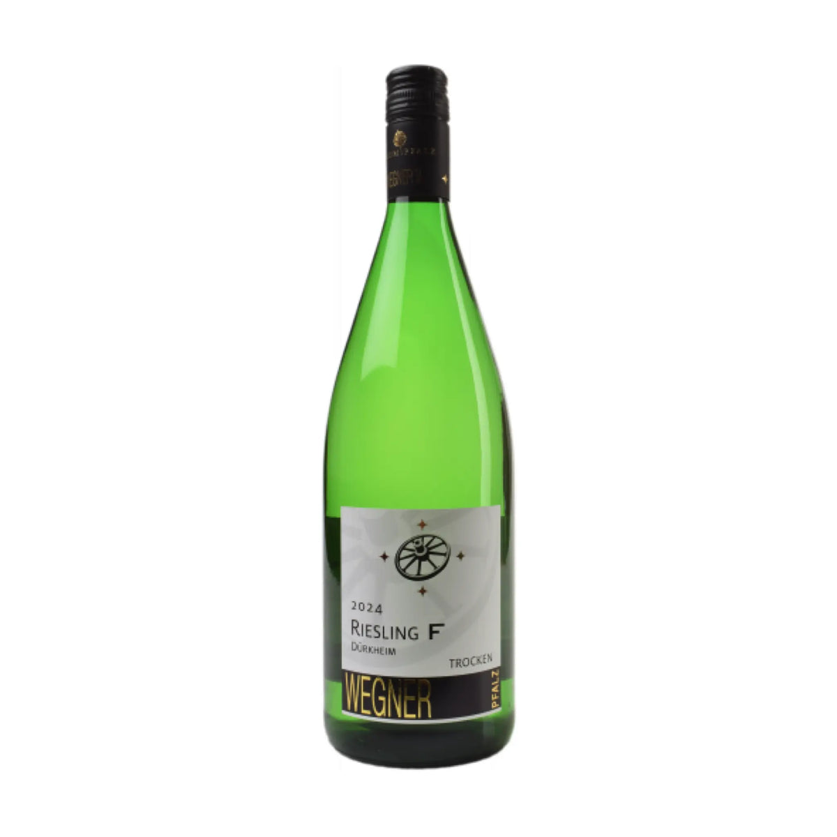 Weingut Karl Wegner - 2024 Riesling Dürk. F 1.0L Pfalz, Weißwein aus der Region Pfalz, Deutschland