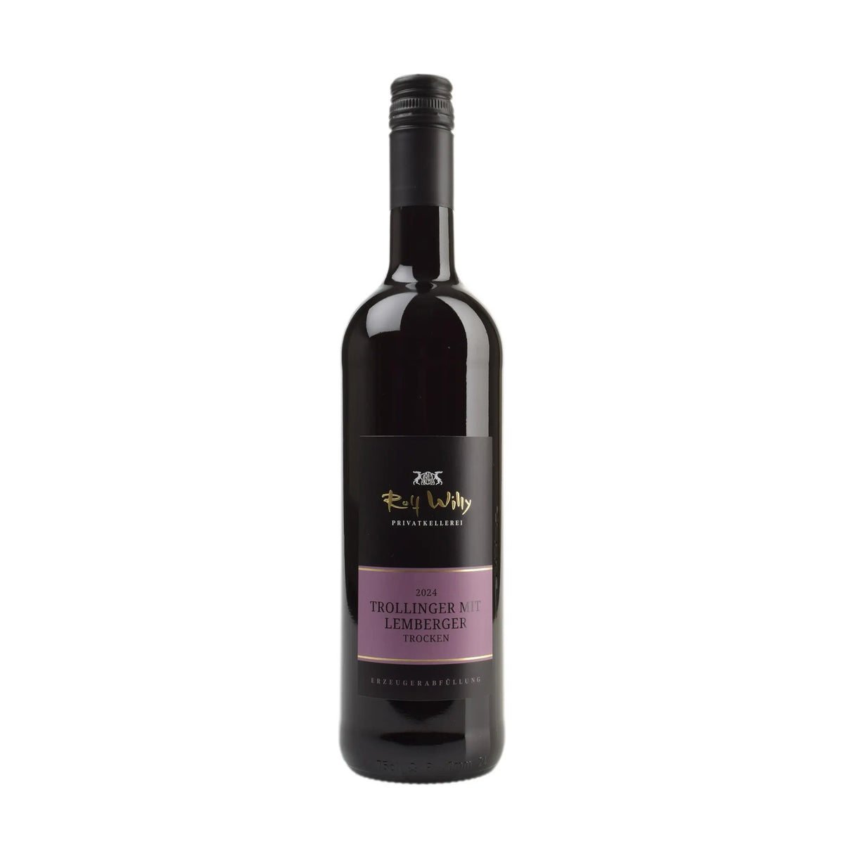 Trollinger-Lemberger Nordheimer tr. Würt. QbA 2024 Rotwein von Weingut Rolf Willy - erhältlich bei WINECOM