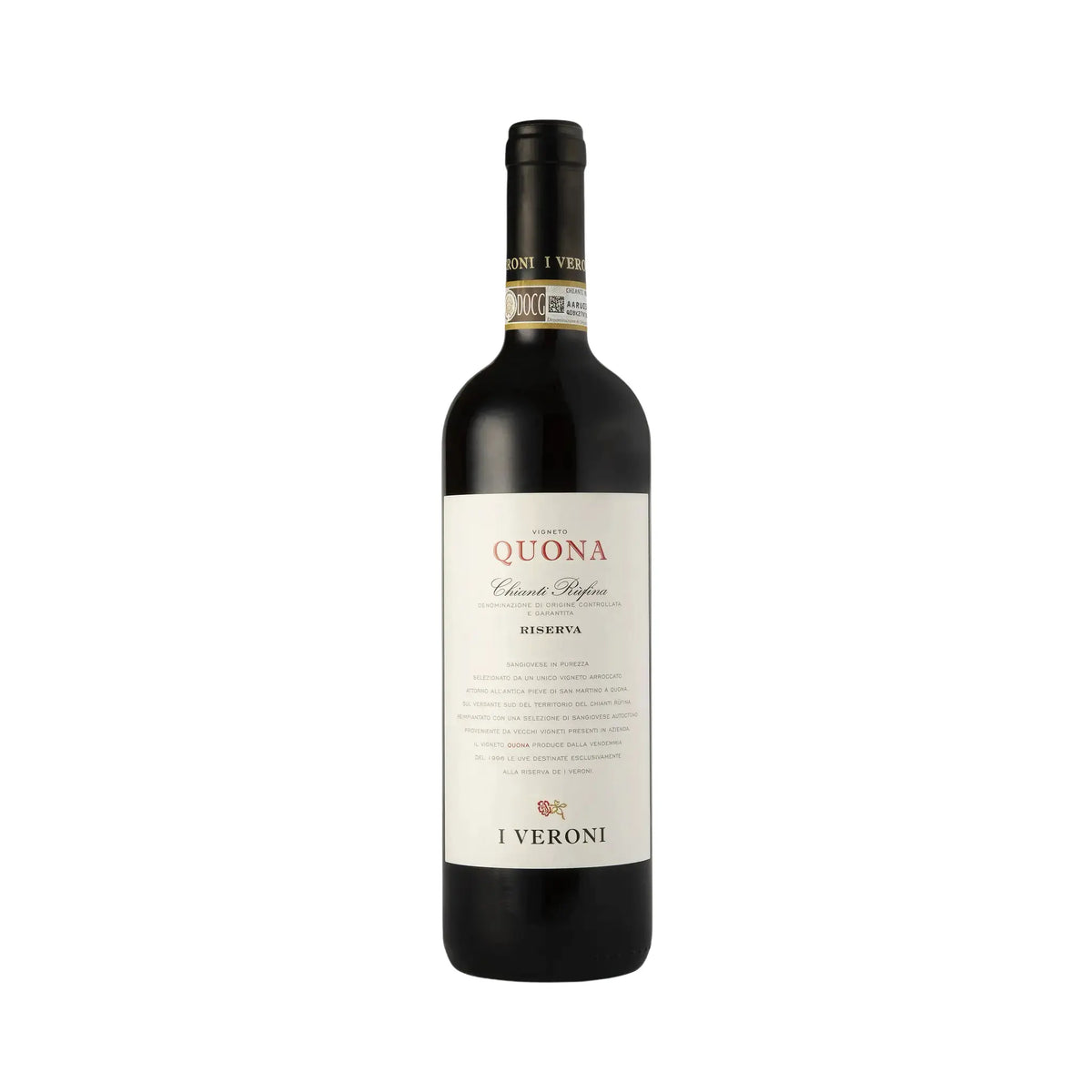 Quona Chianti Rufina Riserva Toskana DOCG 2021 Rotwein von Fattoria I Veroni - erhältlich bei WINECOM