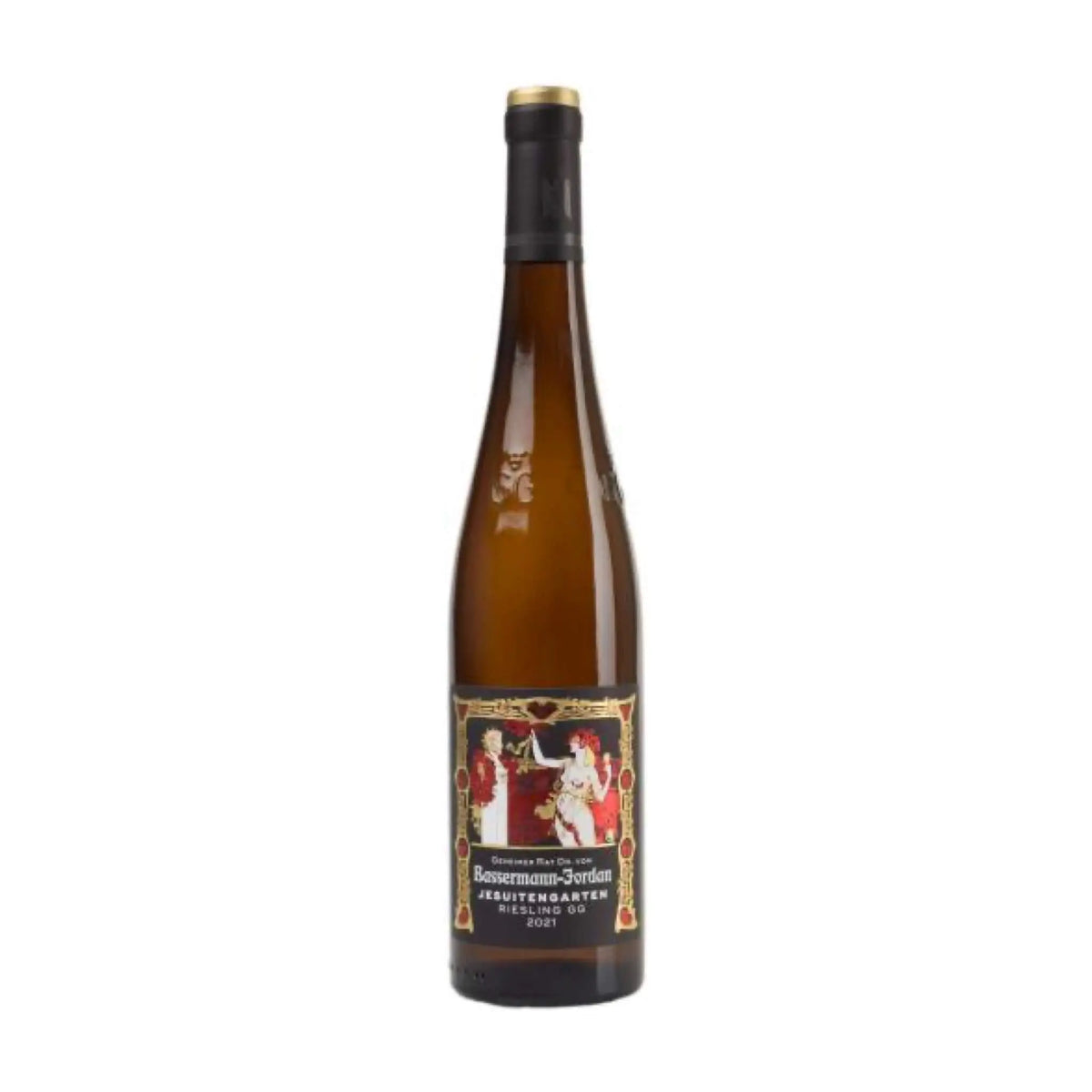 Weingut Bassermann-Jordan - 2021 Jesuitengarten Riesling Pfalz GG, Weißwein aus der Region Pfalz, Deutschland