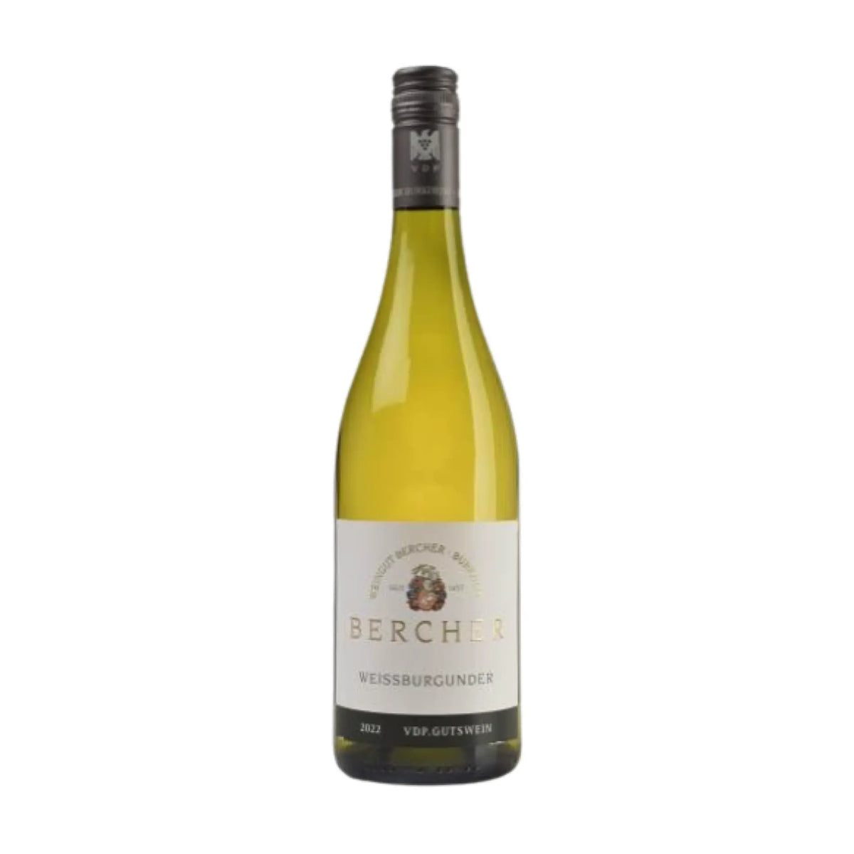 Weingut Bercher - 2022 Weisser Burgunder trocken Baden QbA, Weißwein aus der Region Baden, Deutschland