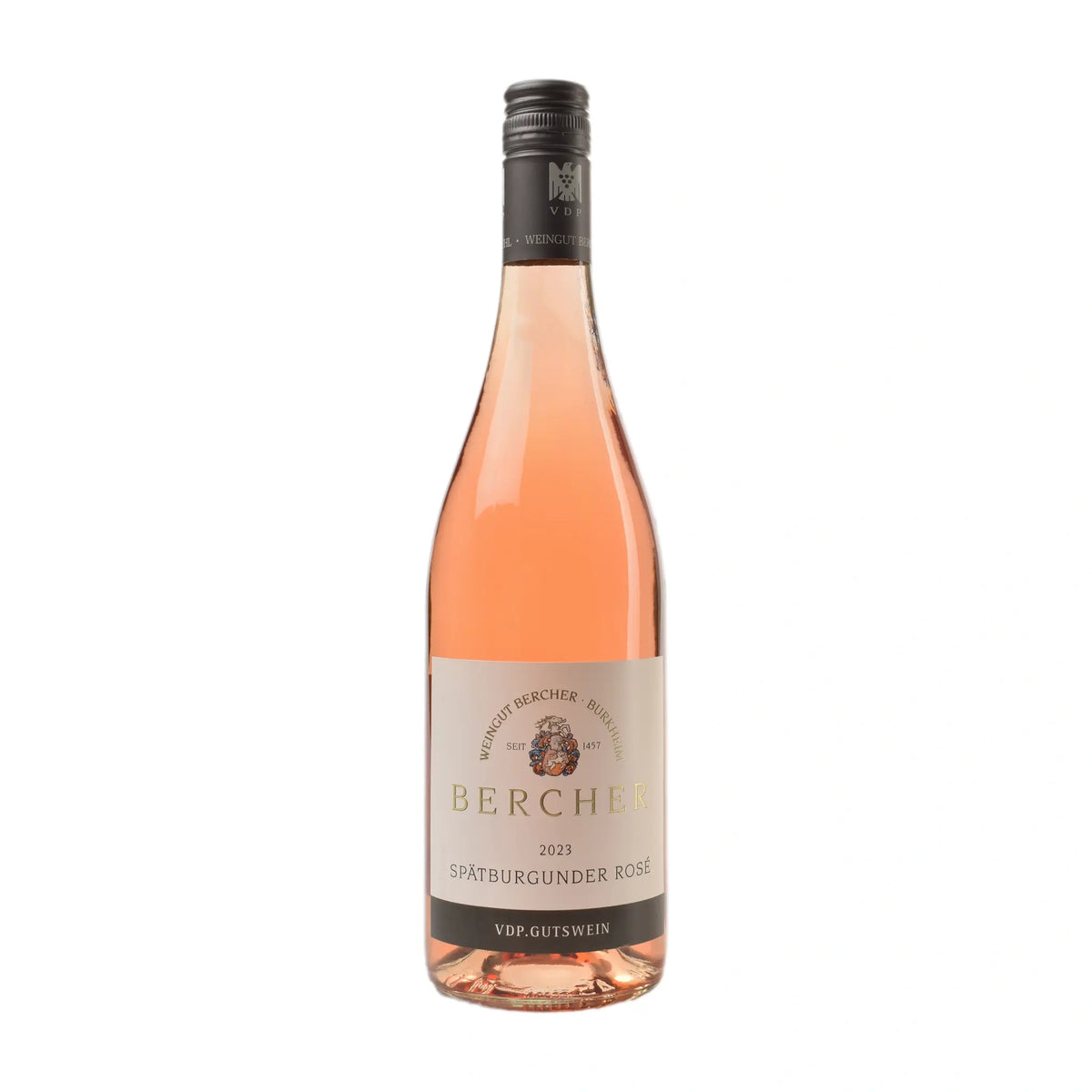 Spätburgunder Rosé VDP Gutswein trocken 2023 Rosé von Weingut Bercher - erhältlich bei WINECOM