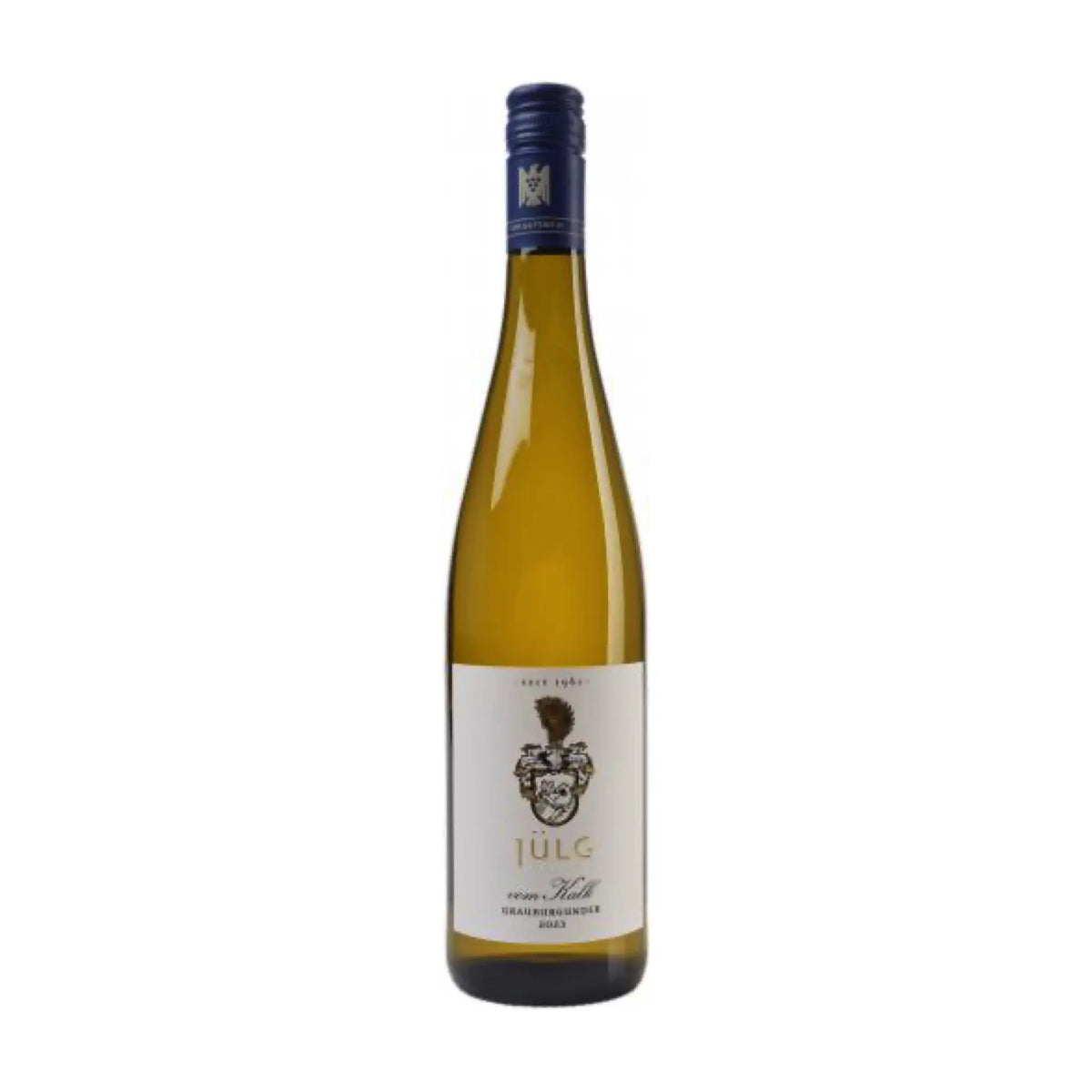Grauburgunder vom Kalk VDP Gutswein trocken 2023 Weißwein von Weingut Jülg - erhältlich bei WINECOM