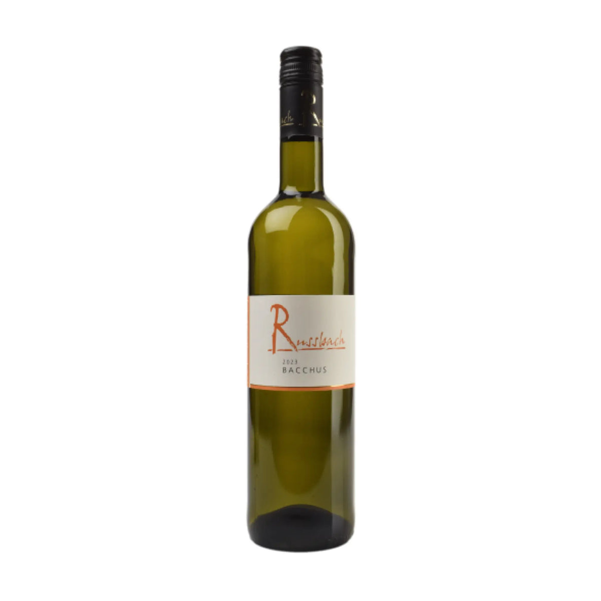 2023 Bacchus halbtrocken Weißwein von Weingut Russbach - erhältlich bei WINECOM