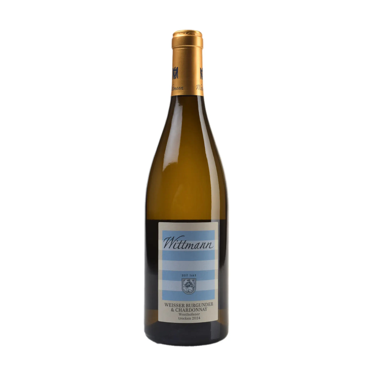 2024 Westhofener Weisser Burgunder und Chardonnay Weißwein von Weingut Wittmann - erhältlich bei WINECOM