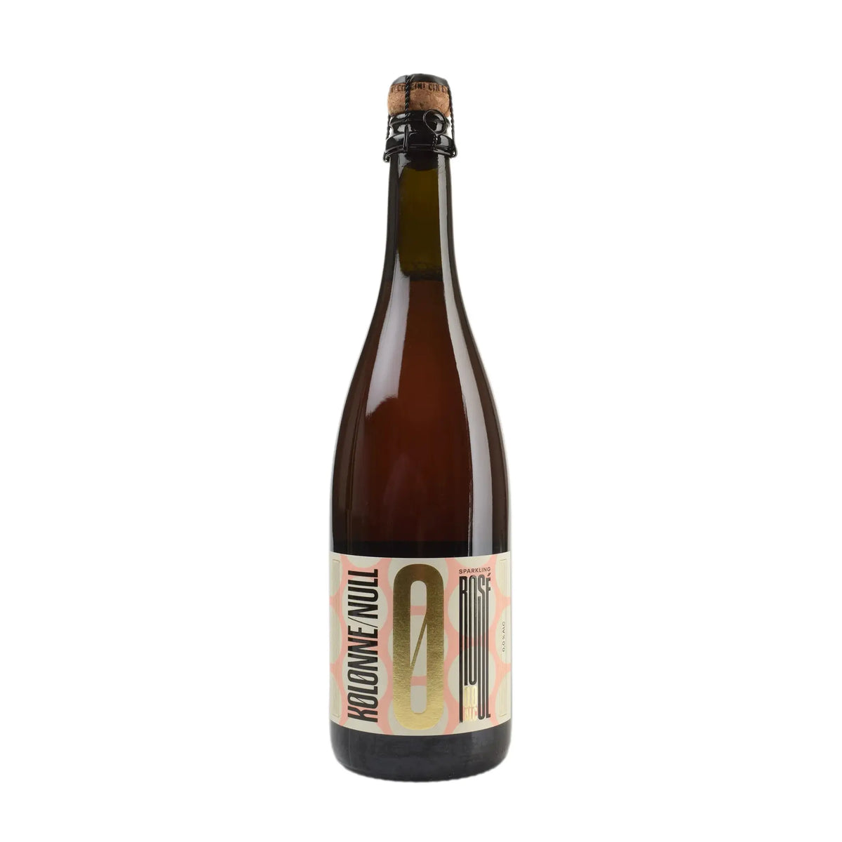 Rosé Prickelnd BIO Alkoholfrei von Kolonne Null, Berlin - erhältlich bei WINECOM