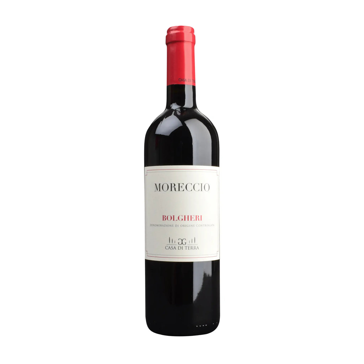 Casa di Terra - 2022 Moreccio Bolgheri DOC, Rotwein aus der Region Toskana, Italien