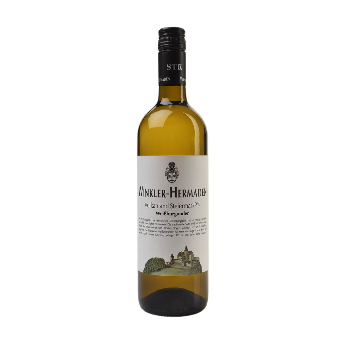 Weissburgunder Vulkanland Steiermark DAC 2024 Weißwein von Winkler-Hermaden - erhältlich bei WINECOM