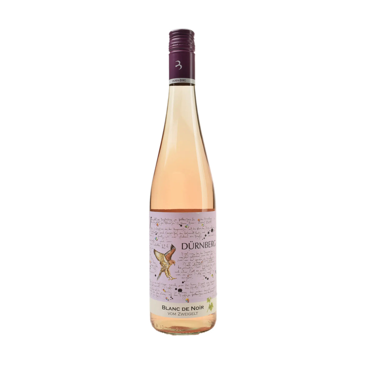 2024 Blanc de Noir Zweigelt BIO Rosé von Weingut Dürnberg - erhältlich bei WINECOM