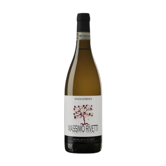 Massimo Rivetti - 2022 Moscato d'Asti Maggiorina DOCG, Süßwein aus der Region Piemont, Italien