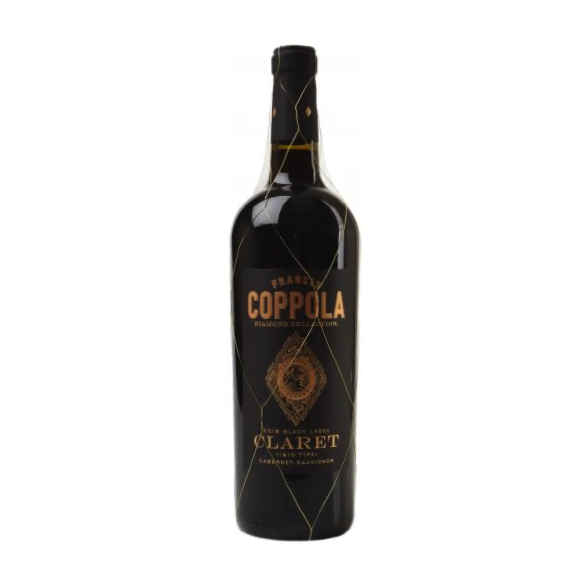 Francis Ford Coppola Winery-Rotwein-Cabernet Sauvignon, Petit Verdot, Cabernet Franc, Merlot-2019 California Claret Black Label Diamond Coll.-WINECOM