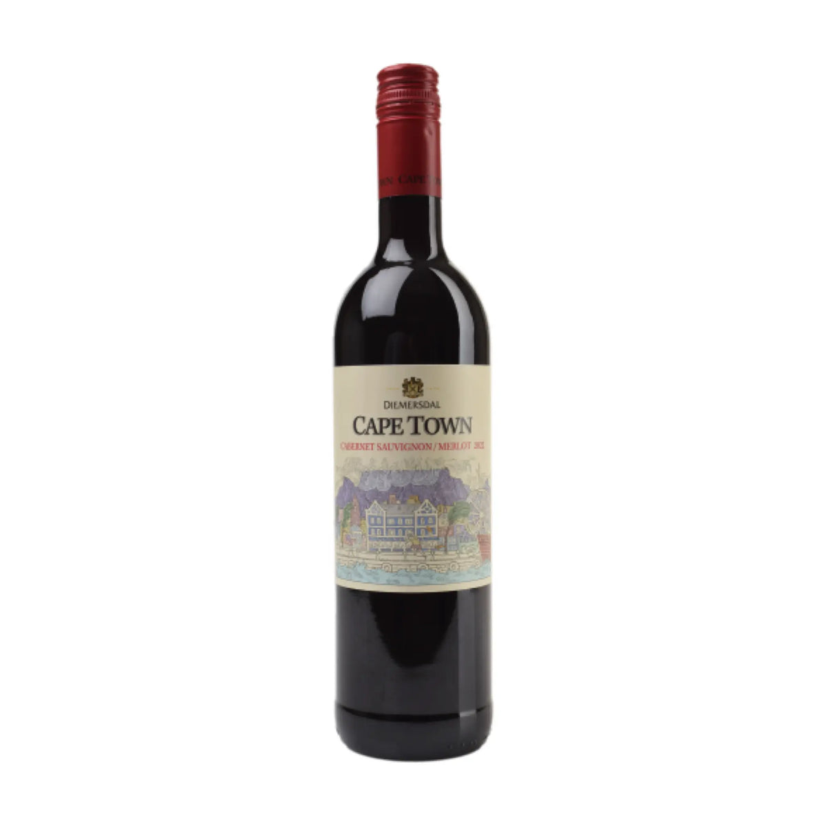 2022 Cape Town Cabernet-Merlot Rotwein von Diemersdal - erhältlich bei WINECOM