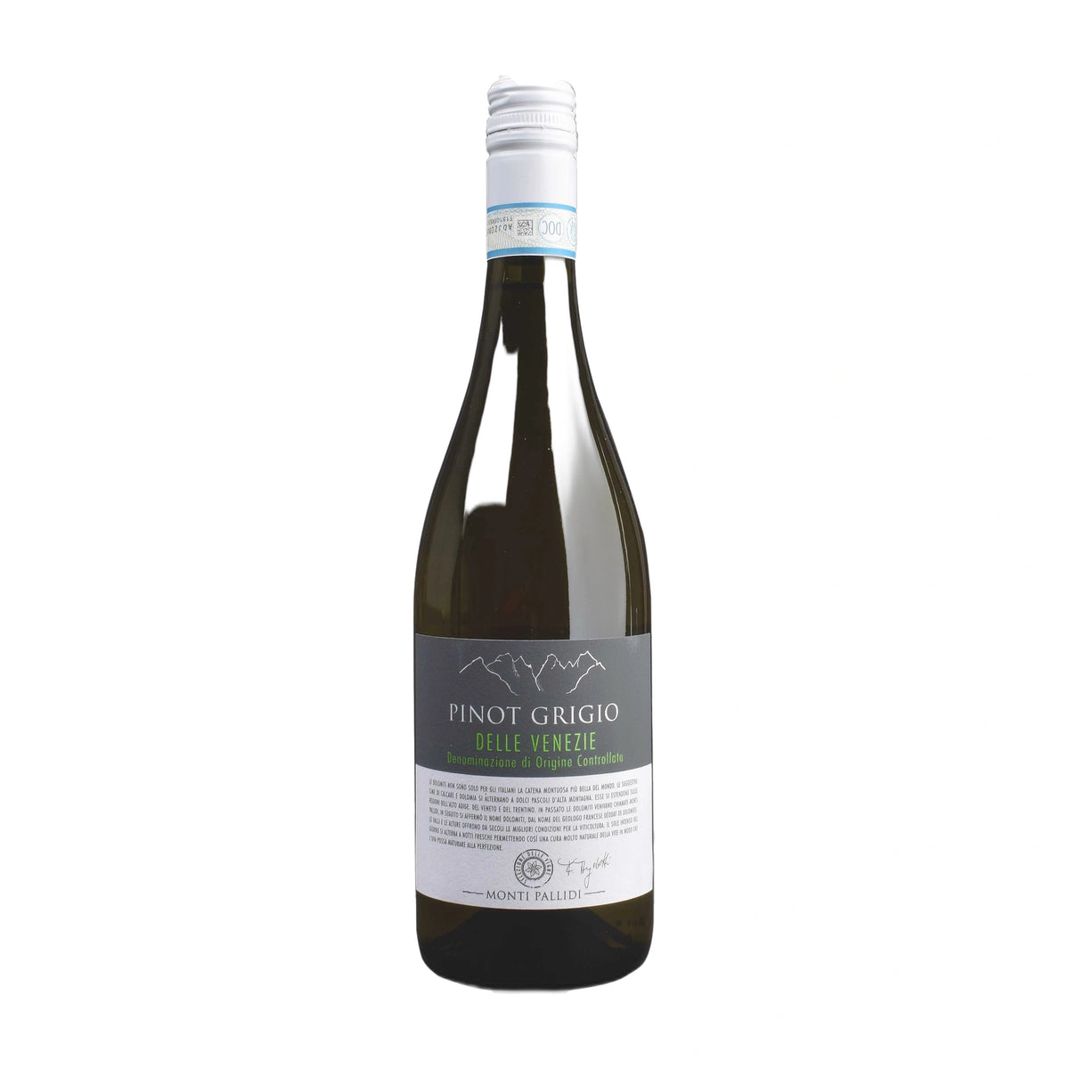 2024 Pinot Grigio DOC delle Venezie Weißwein von Cantina La Vis Monti Pallidi - erhältlich bei WINECOM