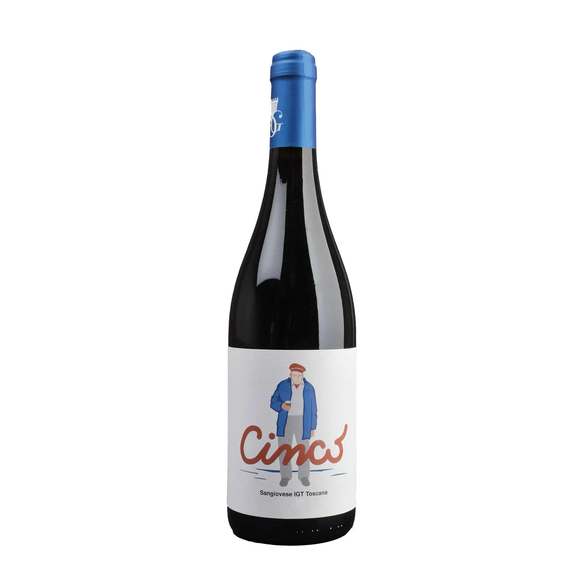 Cinco Sangiovese IGT Toscana 2024 Rotwein von Cantina Carlo Gentili - erhältlich bei WINECOM