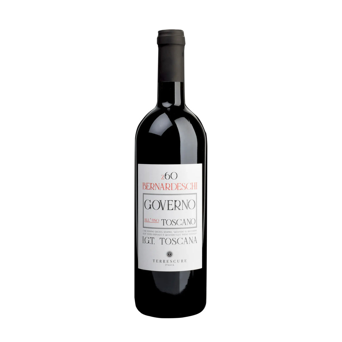 Bernardeschi 2.60 Governo IGT Toscana 2024 Rotwein von Terrescure - erhältlich bei WINECOM