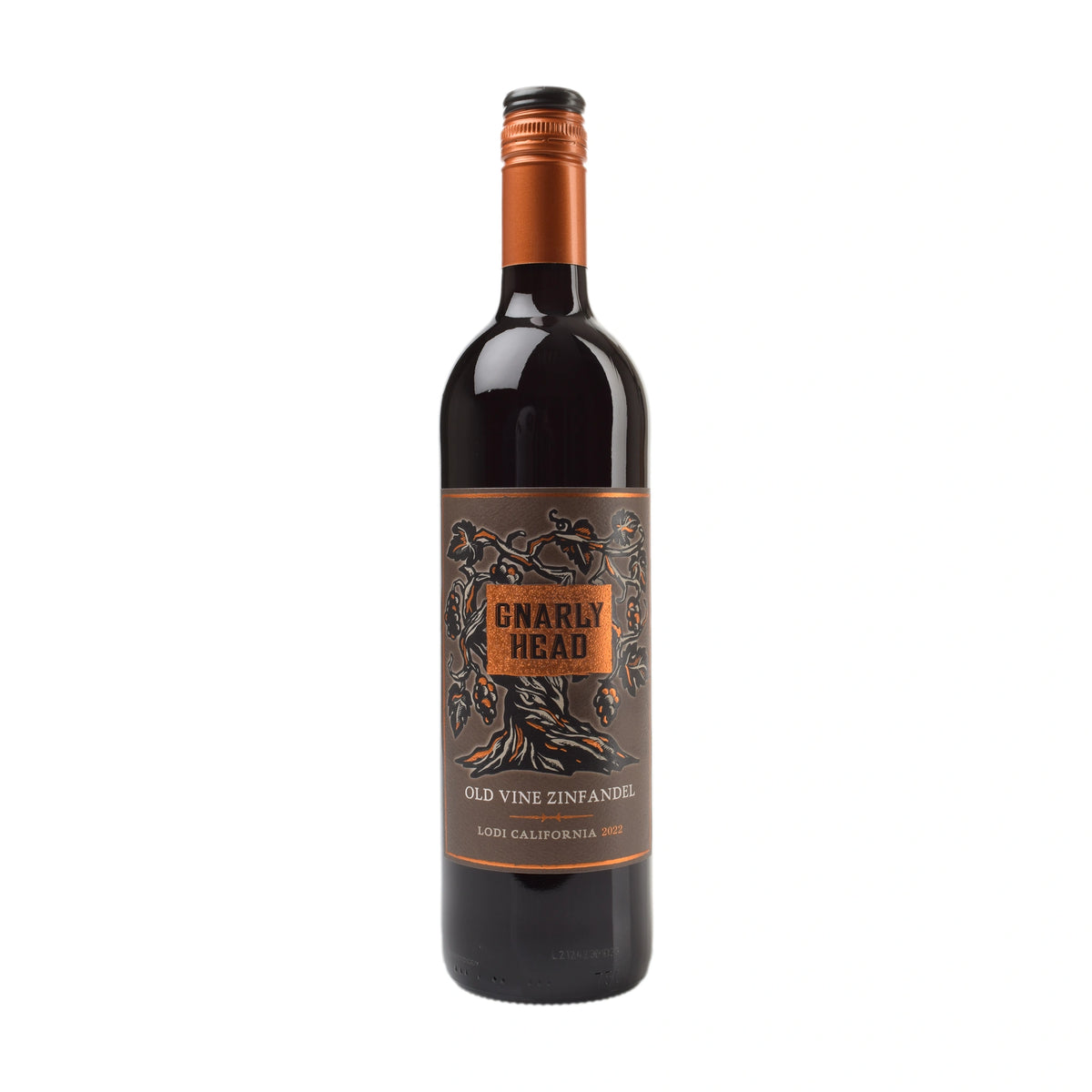 2022 Old Vine Zinfandel Gnarly Head Rotwein von Delicato Family Wines - erhältlich bei WINECOM