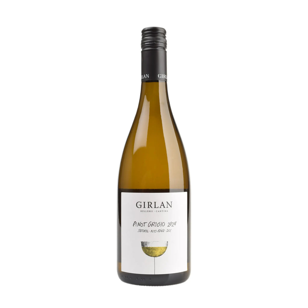 Pinot Grigio Südtirol DOC 2024 Weißwein von Kellerei Girlan - erhältlich bei WINECOM