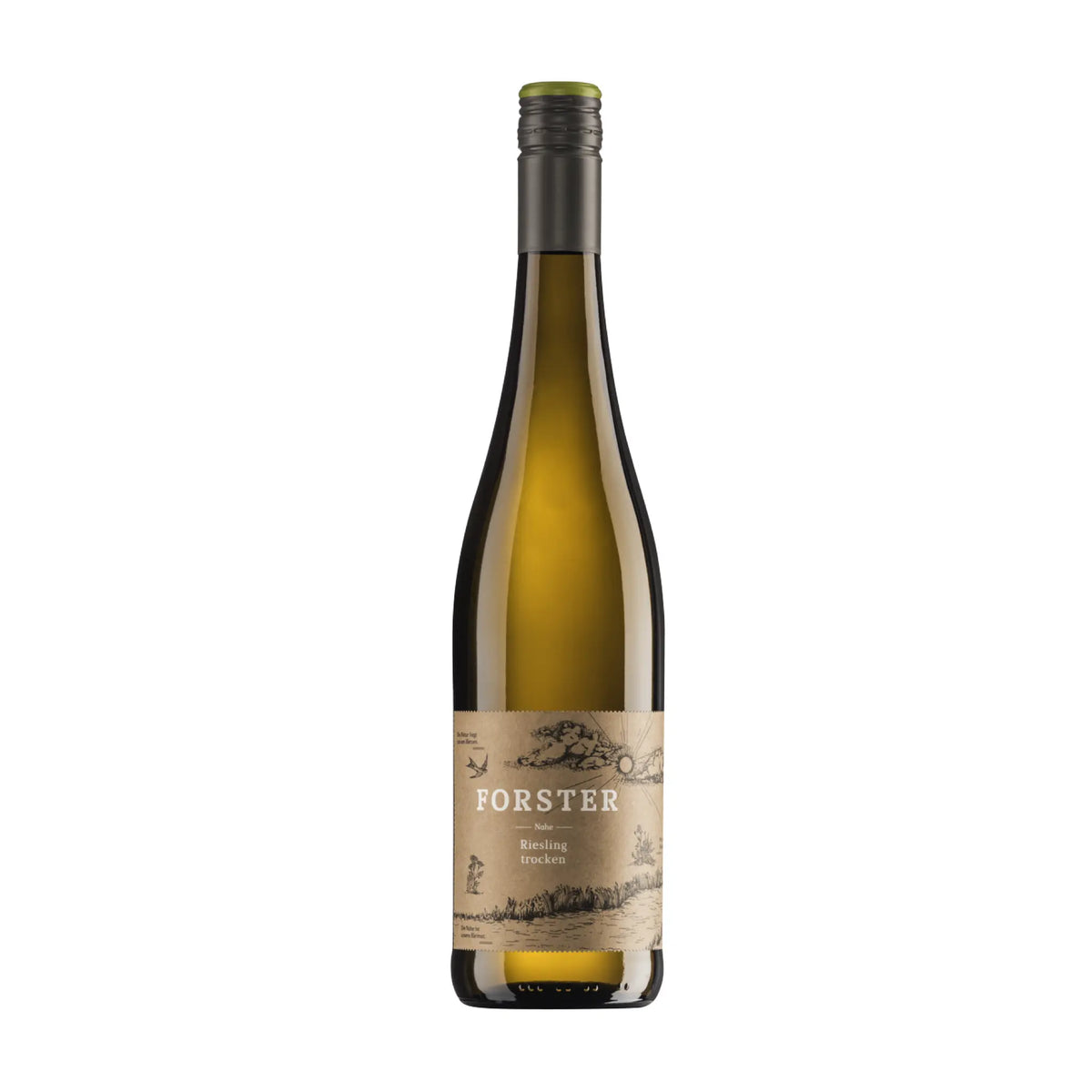 Riesling trocken Weißwein vom Weingut Forster - erhältlich bei WINECOM