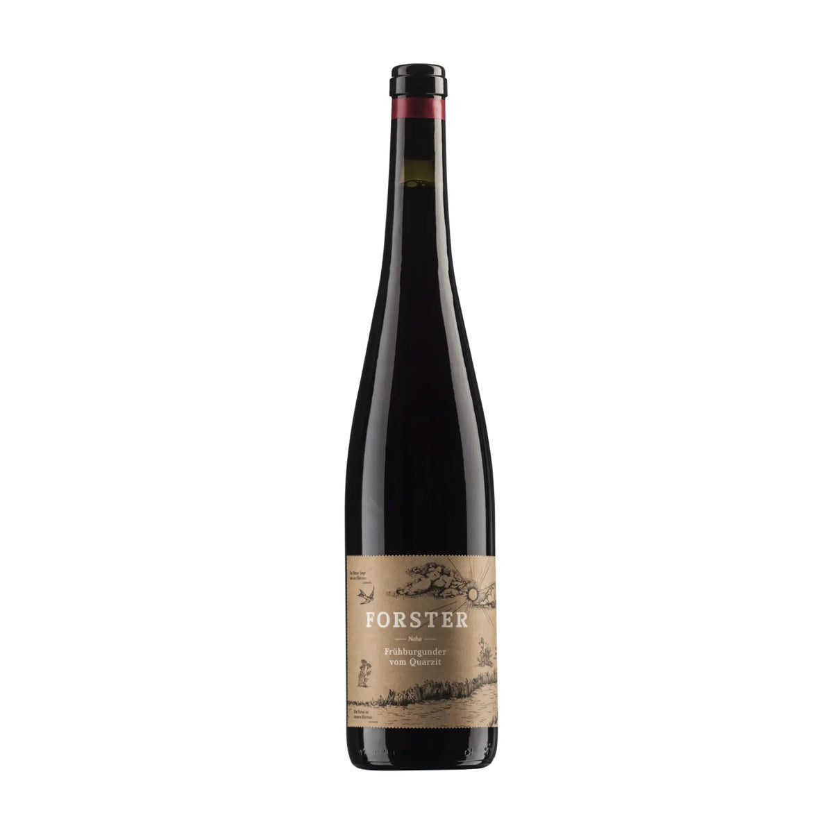 Frühburgunder vom Quarzit Rotwein vom Weingut Forster - erhältlich bei WINECOM