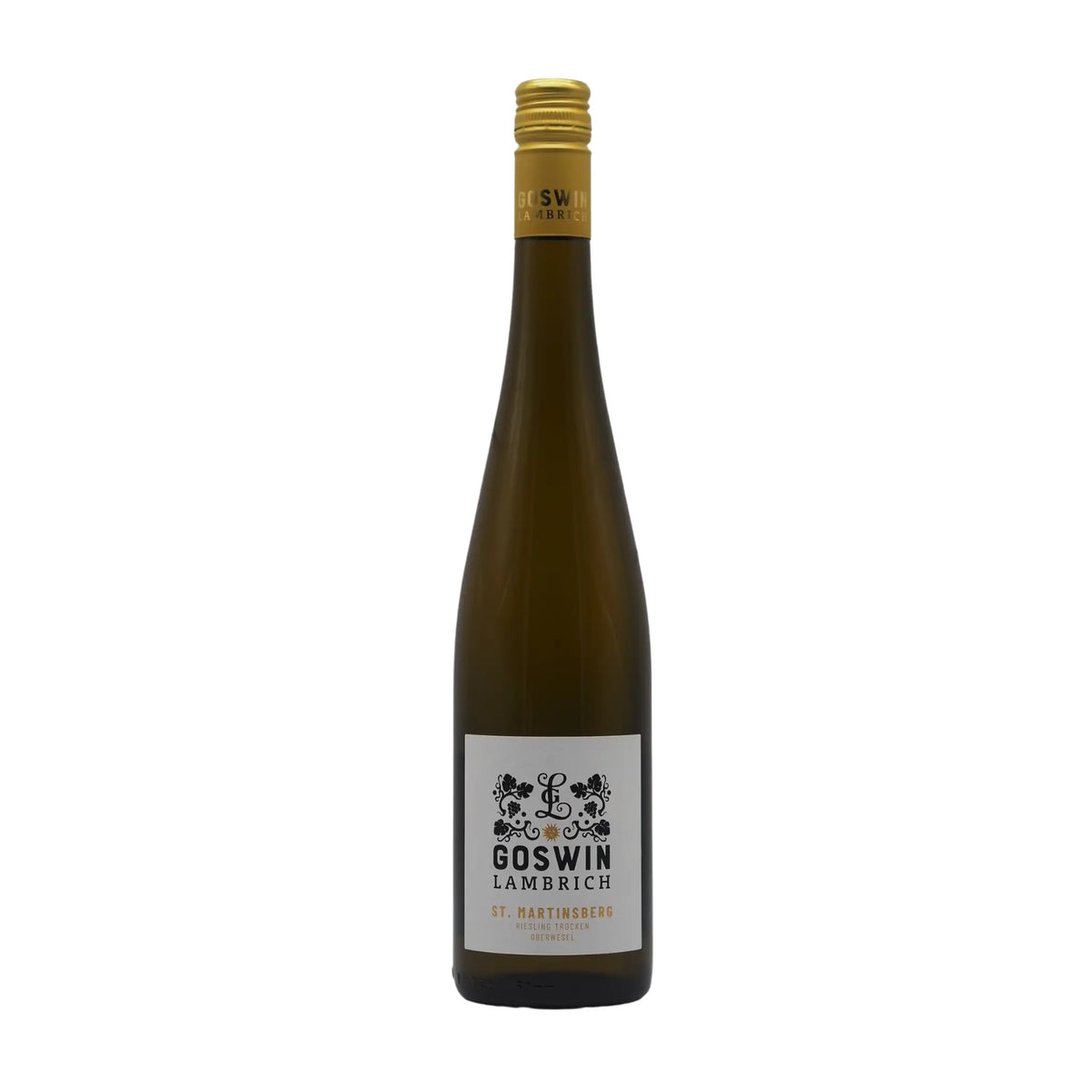 Riesling St Martinsberg trocken Weißwein vom Weingut Goswin Lambrich - erhältlich bei WINECOM