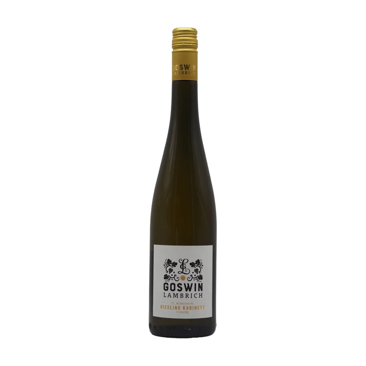 Riesling Kabinett St Wernerberg feinherb Weißwein vom Weingut Goswin Lambrich - erhältlich bei WINECOM
