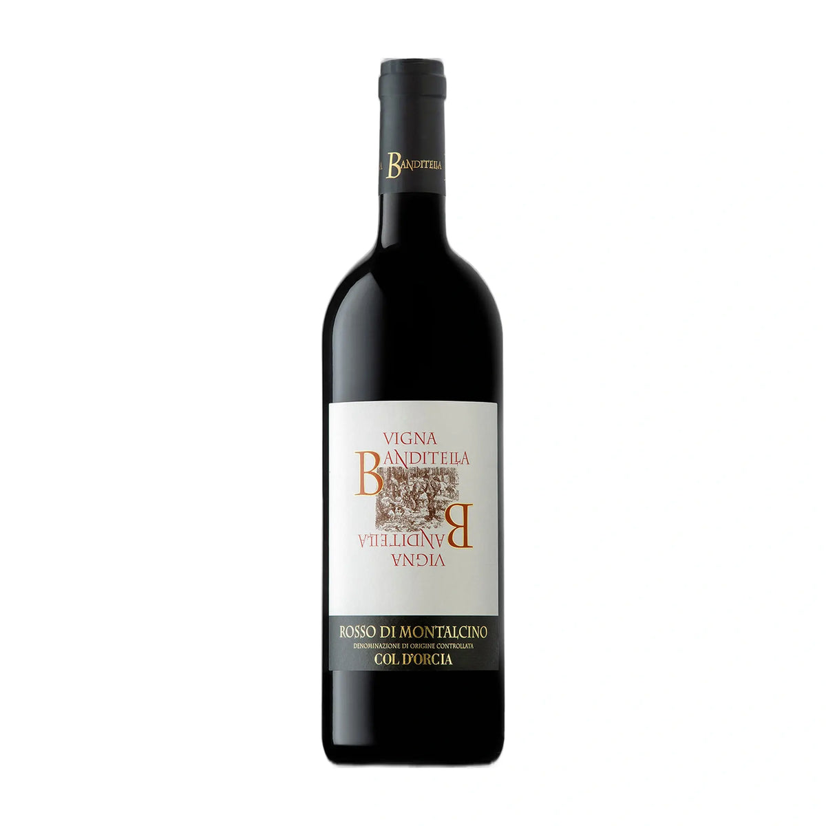 Rosso di Montalcino Banditella DOC BIO Rotwein von Col d'Orcia - erhältlich bei WINECOM