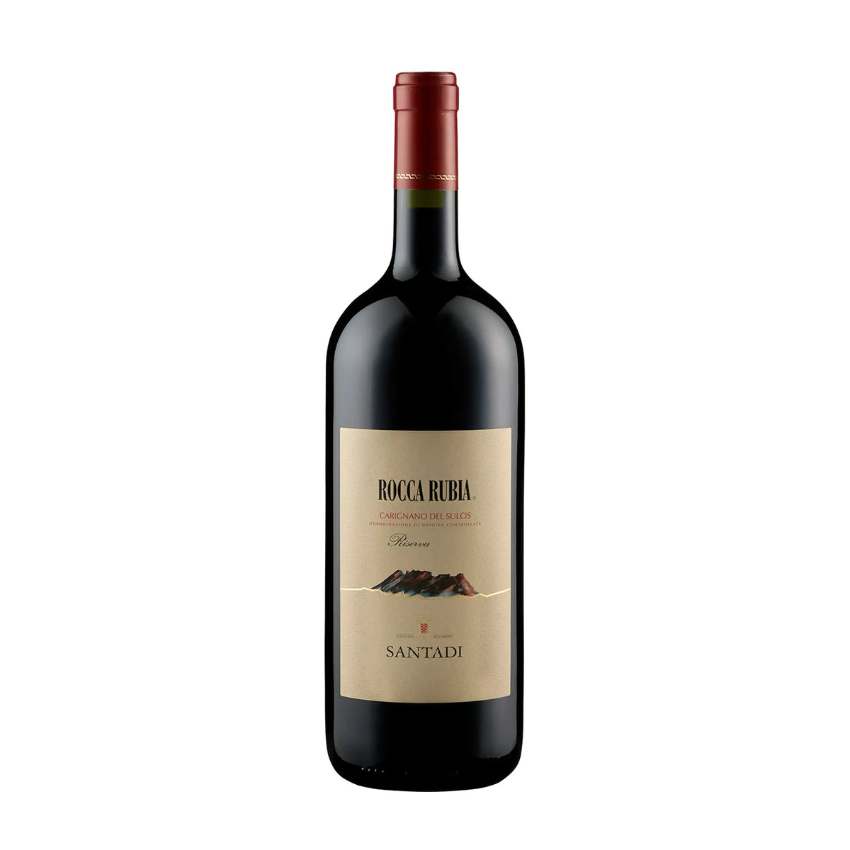 Rocca Rubia Riserva DOC 1.5L Rotwein von Cantina di Santadi - erhältlich bei WINECOM