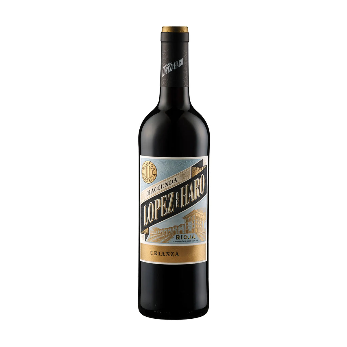 López de Haro-Rotwein-Cuvée-Spanien-Rioja-2021 Hacienda López de Haro Crianza DOCa-WINECOM