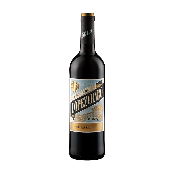 López de Haro-Rotwein-Cuvée-Spanien-Rioja-2021 Hacienda López de Haro Crianza DOCa-WINECOM