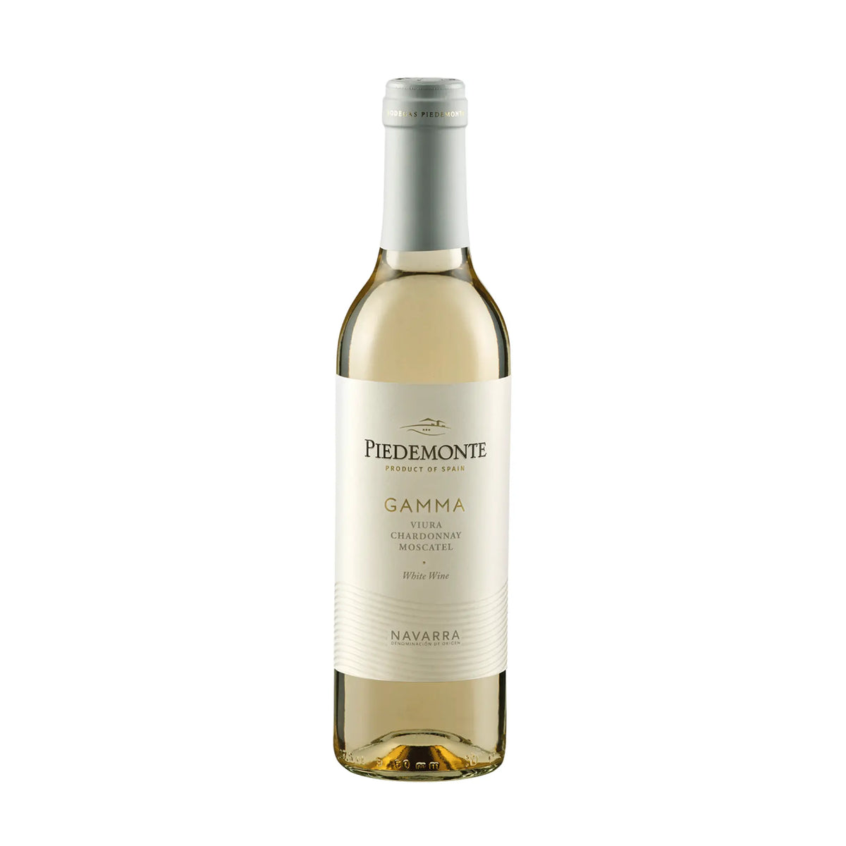 Piedemonte-Weißwein-Cuvée Weißwein-Spanien-Navarra-2022 Piedemonte Gamma Blanco DO 0,375 l-WINECOM