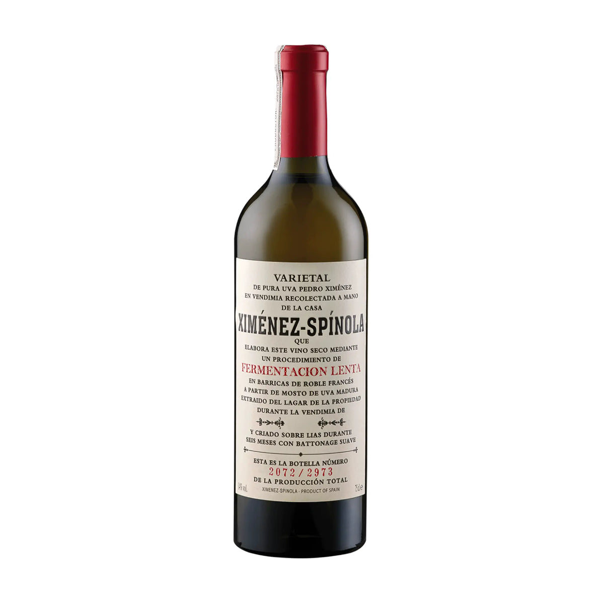 Fermentacion Lenta Weißwein von Ximénez-Spinola - erhältlich bei WINECOM