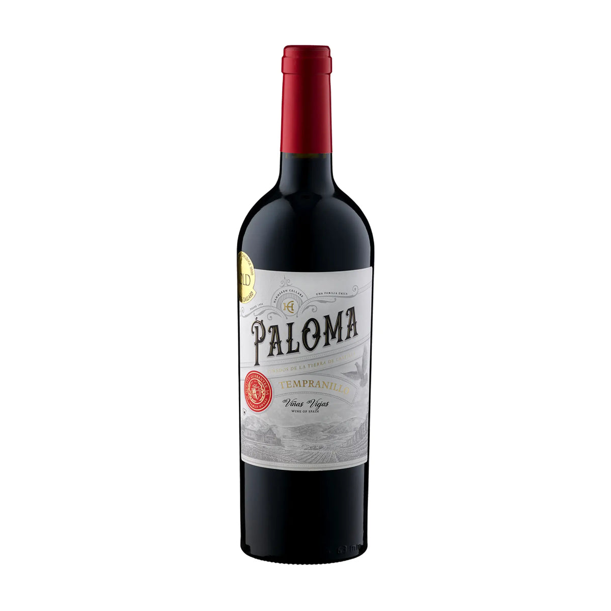 Paloma-Rotwein-Tempranillo-Spanien-Kastilien-La Mancha-2022 Paloma Tempranillo VdT Old Vines-WINECOM