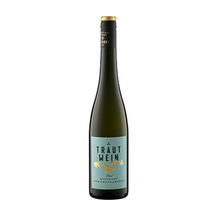 J. Trautwein-Weißwein-Cuvée Weißwein-Deutschland-Rheinhessen-2023 Riesling & Gewürztraminer Floral-WINECOM