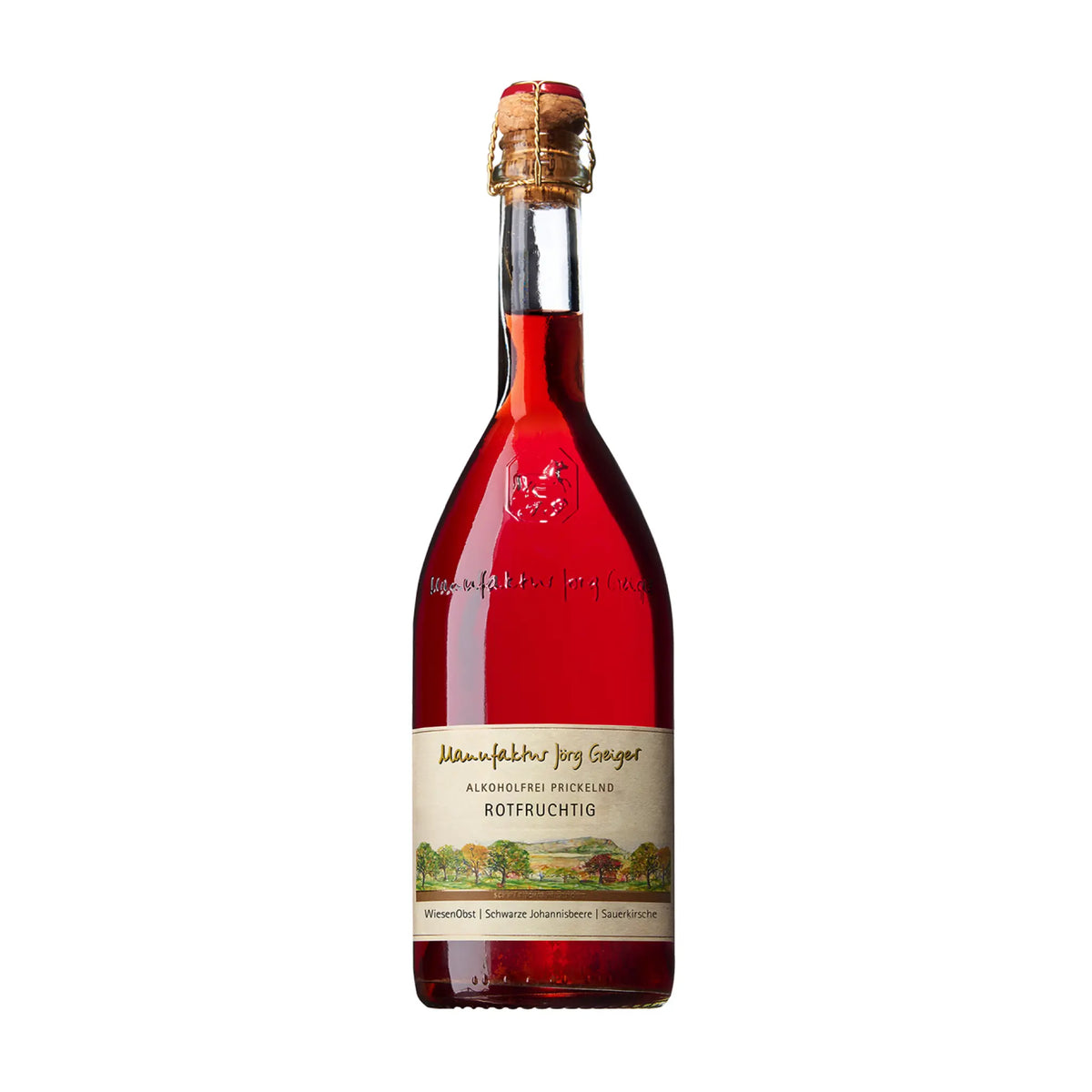 Rotfruchtig alkoholfrei Alkoholfrei von Manufaktur Jörg Geiger - erhältlich bei WINECOM