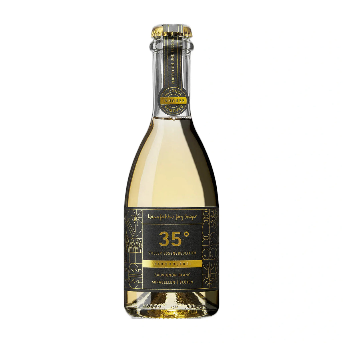 35 Grad - Sauvignon Blanc Mirabelle 0.375 Liter Weißwein von Manufaktur Jörg Geiger - erhältlich bei WINECOM