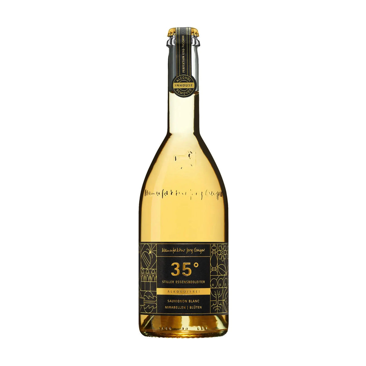 35 Grad Sauvignon Blanc | Mirabelle alkoholfrei Alkohol reduced von Manufaktur Jörg Geiger - erhältlich bei WINECOM