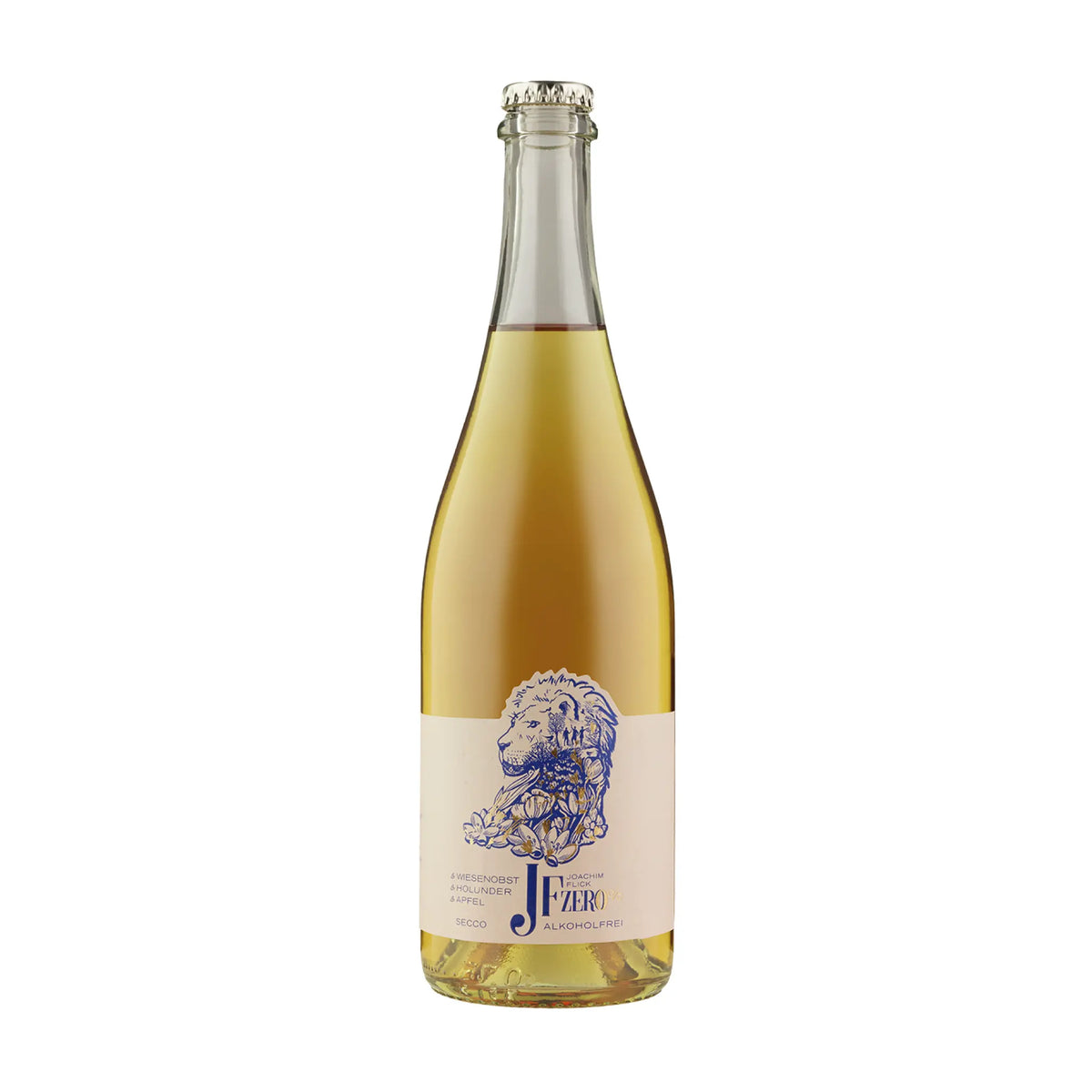 JFZero % Wiesenobst, Holunder, Apfel Secco Alkoholfrei von Weingut Joachim Flick - erhältlich bei WINECOM