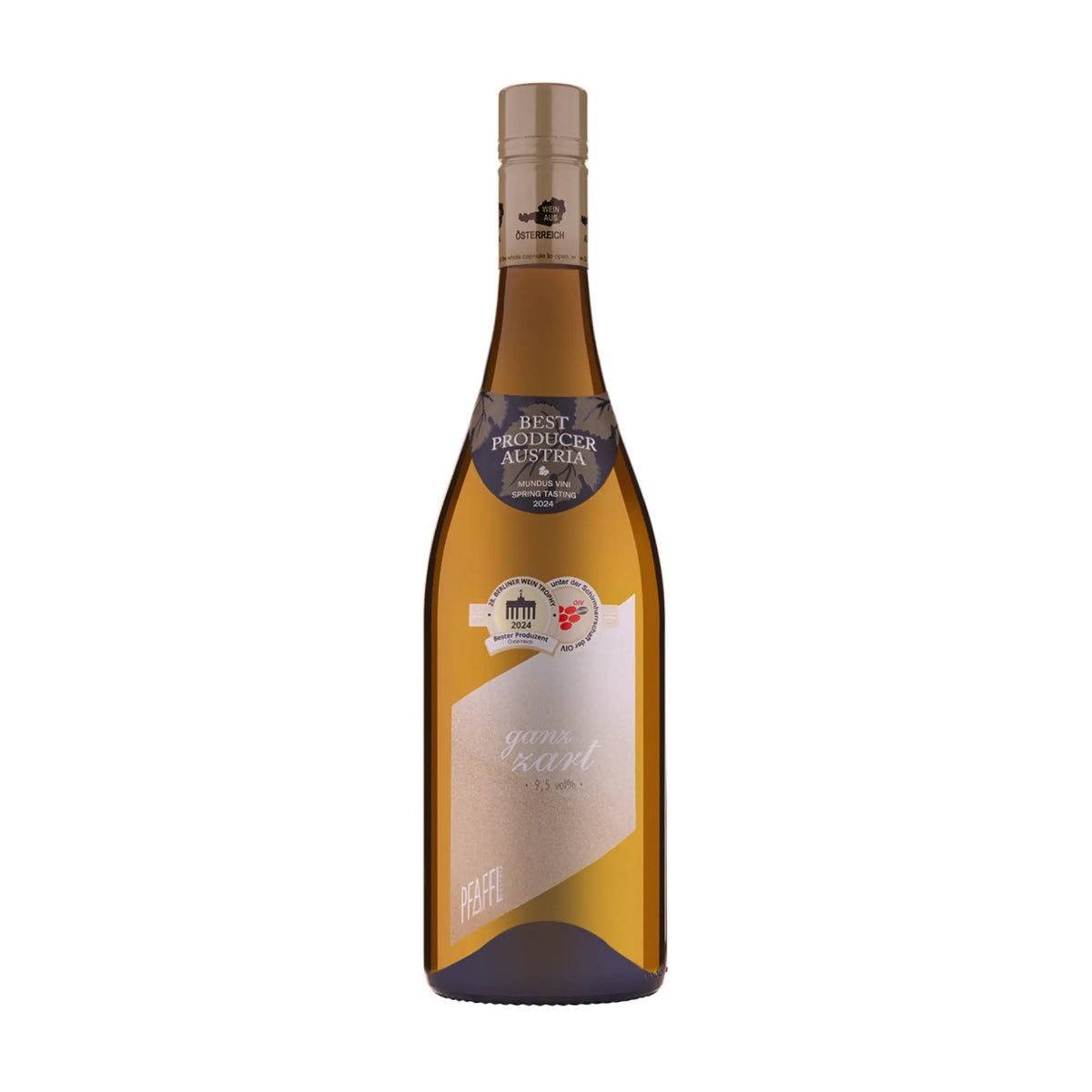 GANZ ZART Weißwein von Weingut R&A Pfaffl - erhältlich bei WINECOM