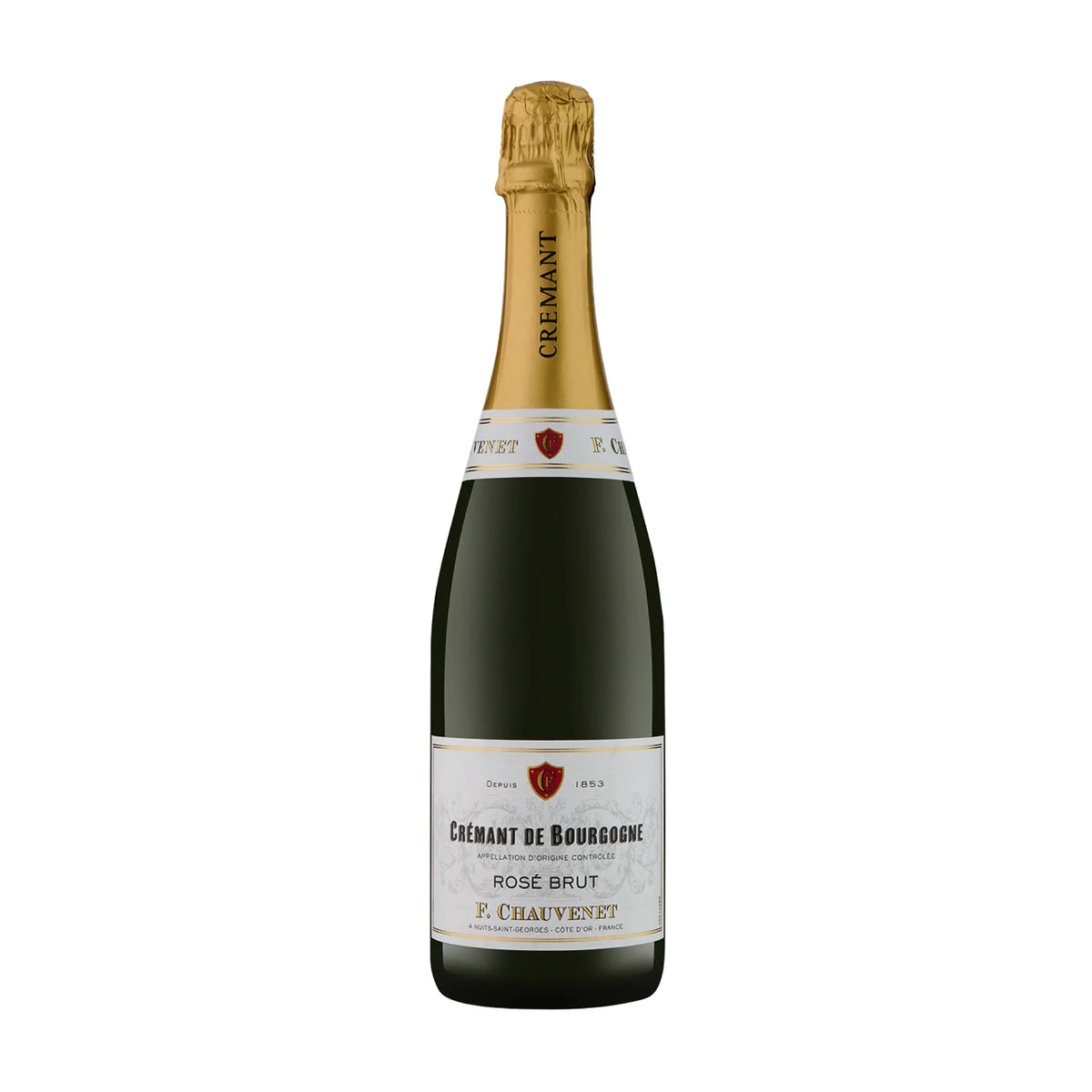 Cremant de Bourgogne Rose Brut AOC Schaumwein von Francoise Chauvenet - erhältlich bei WINECOM