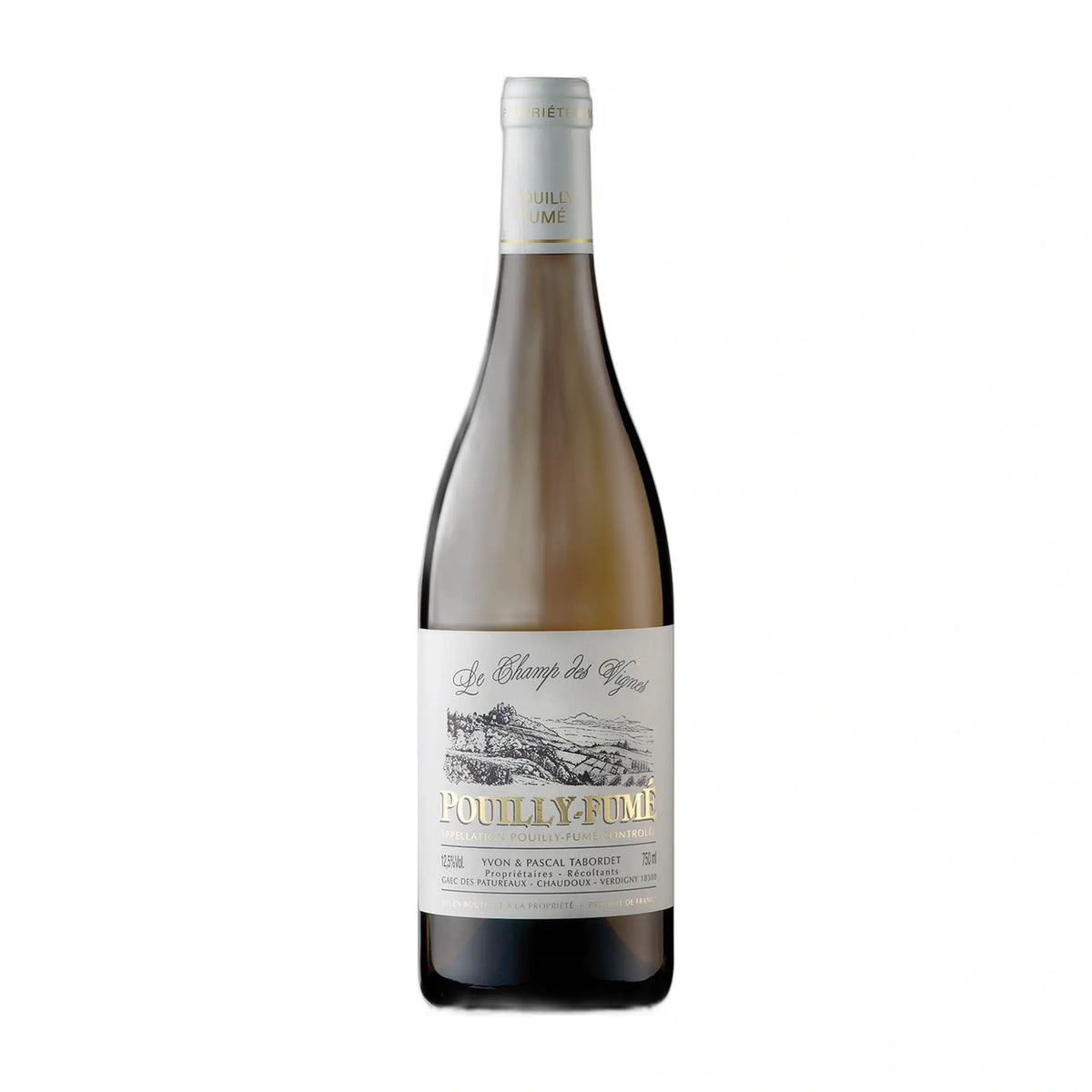 Pouilly Fume Le Champ des Vignes AOC BIO Weißwein von Domaine Yvon et Pascal Tabordet - erhältlich bei WINECOM
