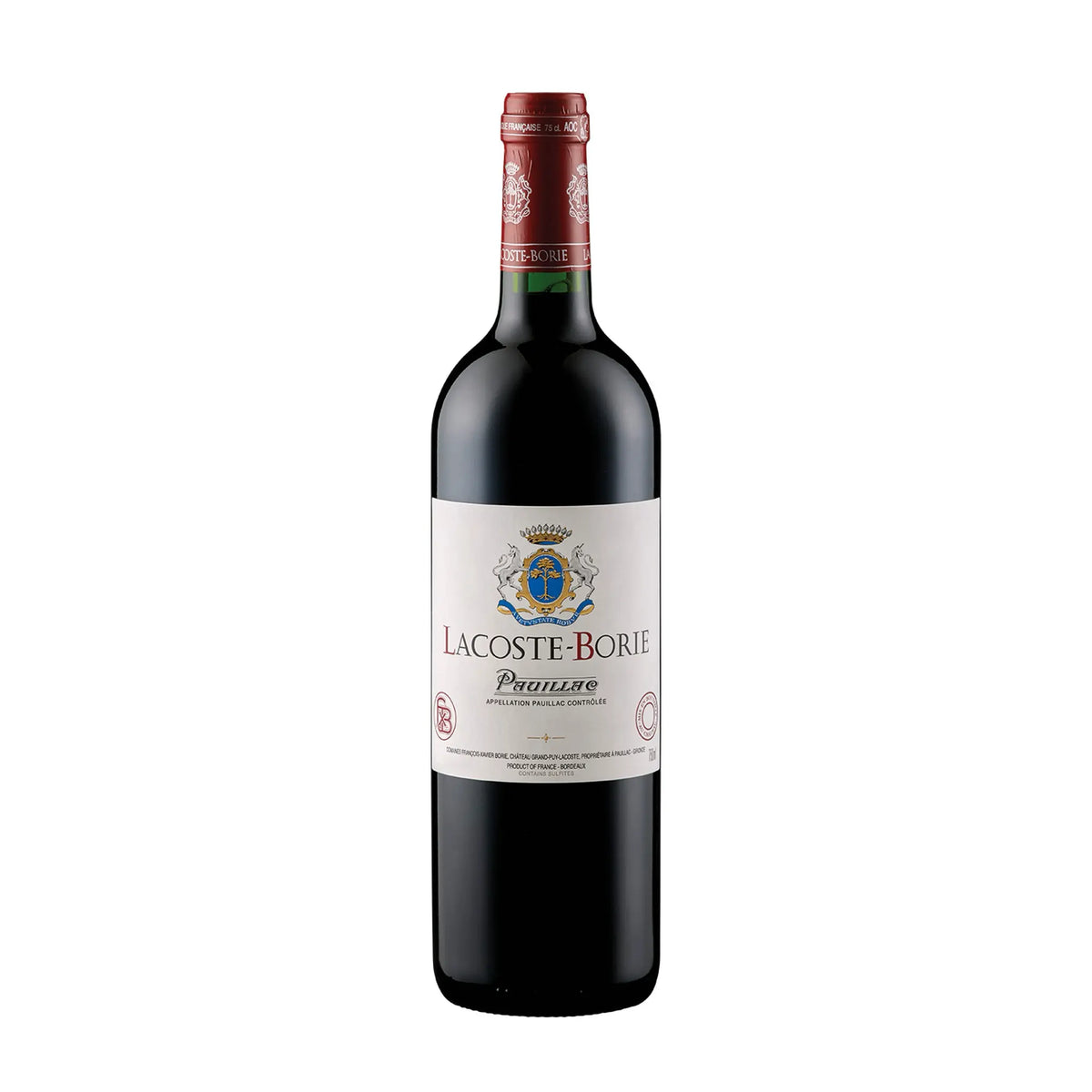 Château Lacoste-Borie AOC Pauillac 2e vin de G-P-L Rotwein von Château Lacoste-Borie - erhältlich bei WINECOM