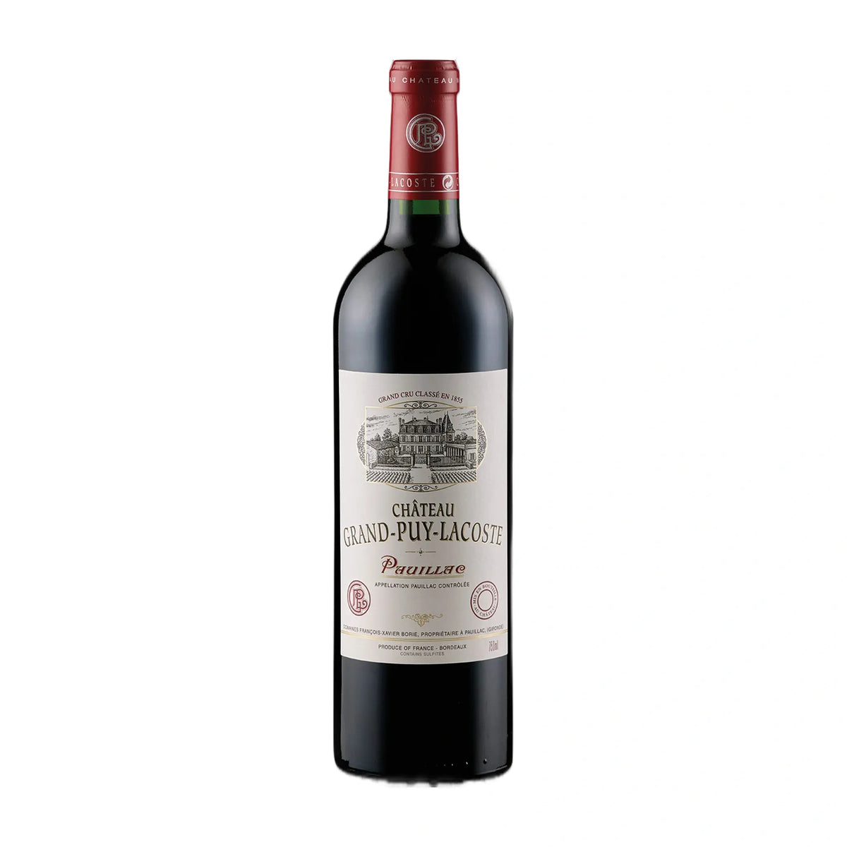 Chateau Grand-Puy-Lacoste AOC Pauillac 5° Cru Cl Rotwein von Château Grand Puy Lacoste - erhältlich bei WINECOM