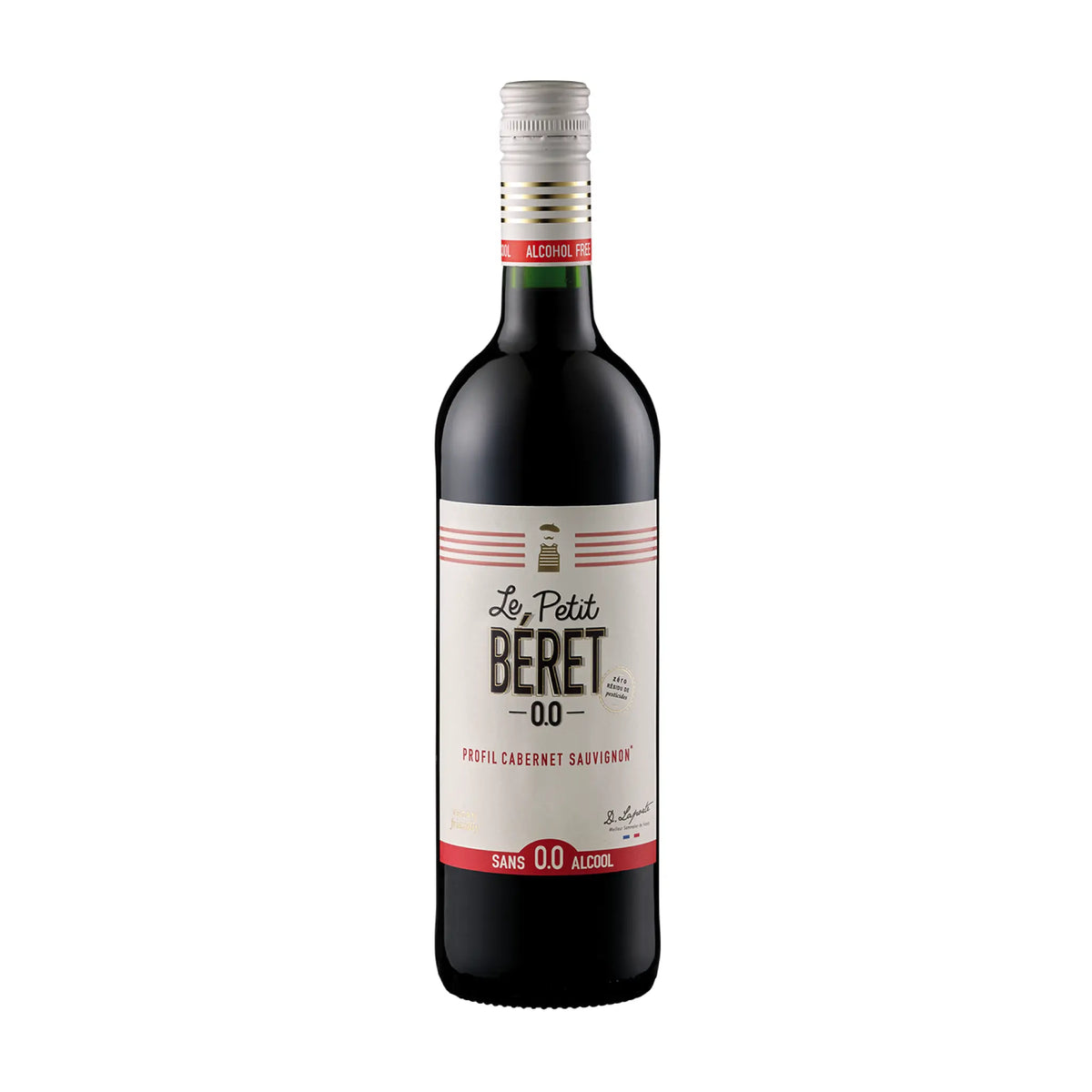 Le Petit Béret-Alkoholfrei-Alkoholfrei-Frankreich-Languedoc-Roussillon-Le Petit Béret Rouge Cabernet Sauv. - alkoholfrei-WINECOM