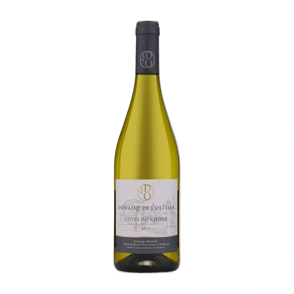 Cotes du Rhone Blanc AOP Weißwein von Domaine de l'Olivier - erhältlich bei WINECOM